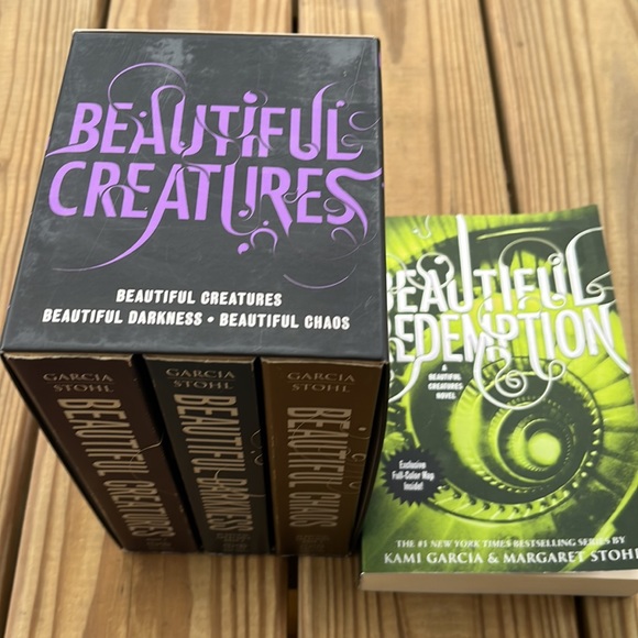 Beautiful Creatures Novels 1-4 Creatures, Darkness, Chaos, Redemption SC Books - Picture 2 of 8